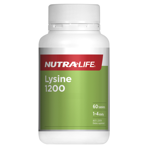 [25205527] Nutralife Lysine 1200mg