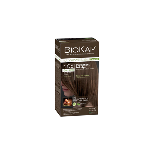 [25313710] BioKap Nutricolor Delicato Rapid 6.06 Dark Blond Havana