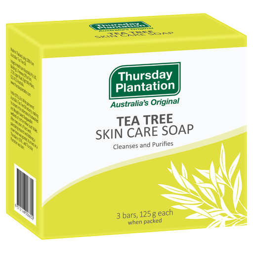 [25075946] Thursday Plantation Tea Tree Soap (3 x 125g)