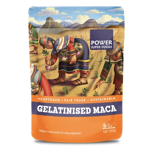 Power Super Foods Maca Powder Gelatinsed - Origin