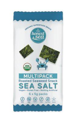 Honest Sea Seaweed - Sea Salt Multipack (5g)