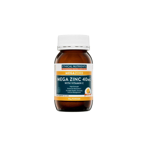 Ethical Nutrients Mega Zinc 40mg Powder