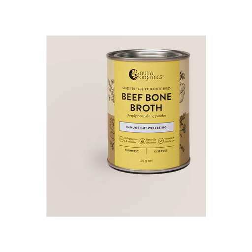 NutraOrganics Beef Bone Broth Powder Turmeric