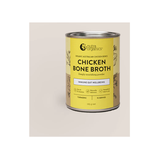 NutraOrganics Chicken Bone Broth Powder Turmeric