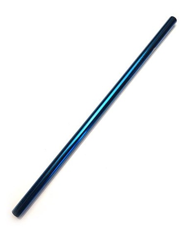 [25311754] GE 8mm Steel Straw Straight Blue