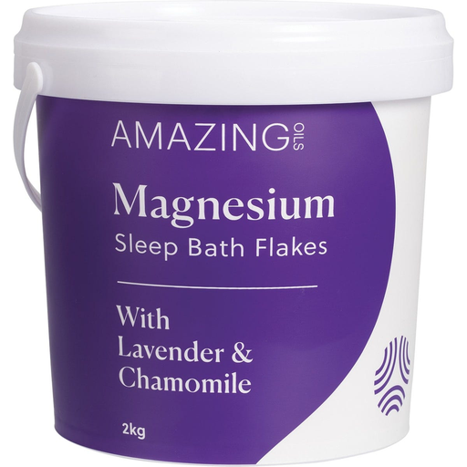 [25356175] Amazing Oils Magnesium Sleep Bath Flakes With Lavender &amp; Chamomile