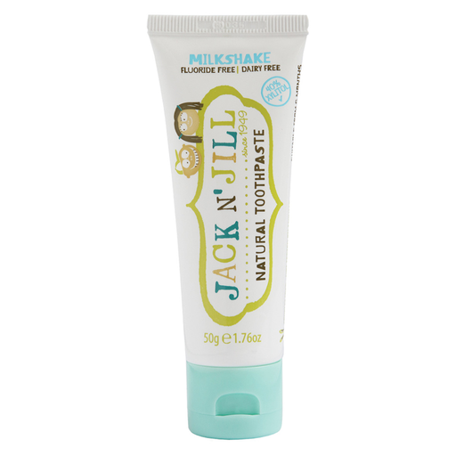 [25358438] Jack n' Jill Natural Toothpaste with Calendula (Fluoride Free) Milkshake