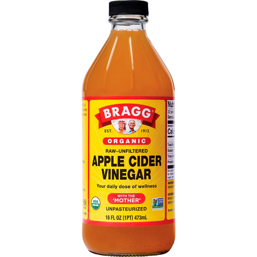 Bragg Apple Cider Vinegar Unfiltered &amp; Contains The Mother