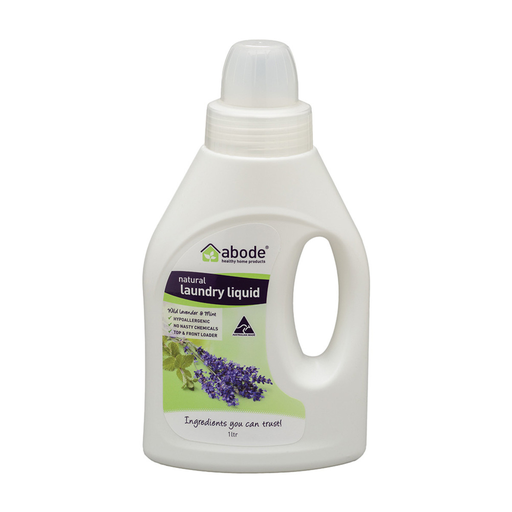 Abode Laundry Liquid (Front &amp; Top Loader) Wild Lavender &amp; Mint