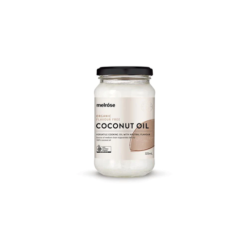 [25321746] Melrose Organic Coconut Oil Flavour Free 325mL