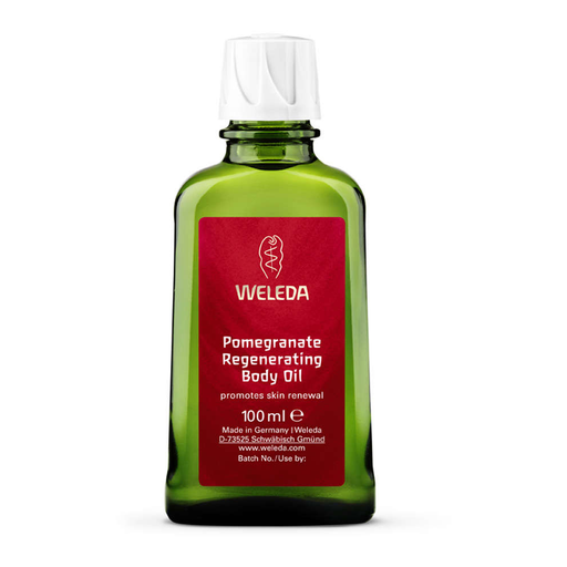 [25077346] Weleda Regenerating Body Oil – Pomegranate