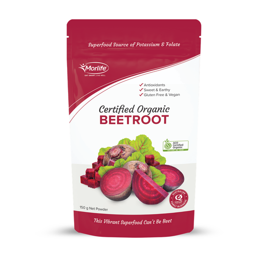 [25133684] Morlife Beetroot Powder Certified Organic 150g