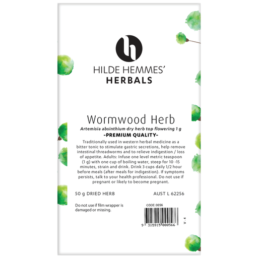 [25130010] Hilde Hemmes Tea Wormwood Herb Loose Leaf
