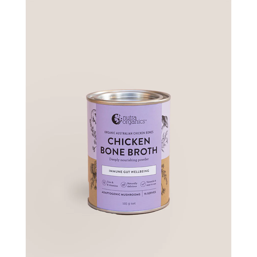 [25301410] NutraOrganics Chicken Bone Broth Powder Adaptogenic Mushroom