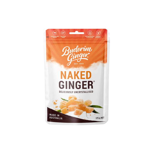 [25375411] Buderim Ginger Naked Ginger Deliciously Uncrystallised