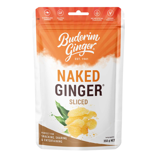 [25375428] Buderim Ginger Naked Ginger Sliced
