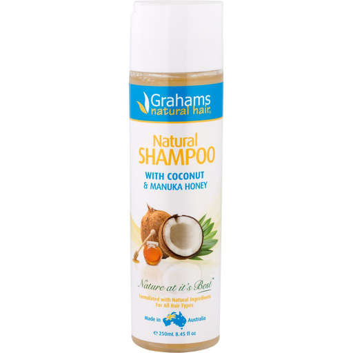 [25092745] Grahams Natural Natural Shampoo with Coconut &amp; Manuka Honey (All Hair Types)