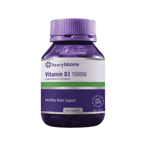 [25156478] Henry Blooms Vitamin D3 1000iu