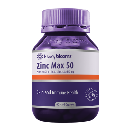 [25157376] Henry Blooms Zinc Max 50 mg Elemental