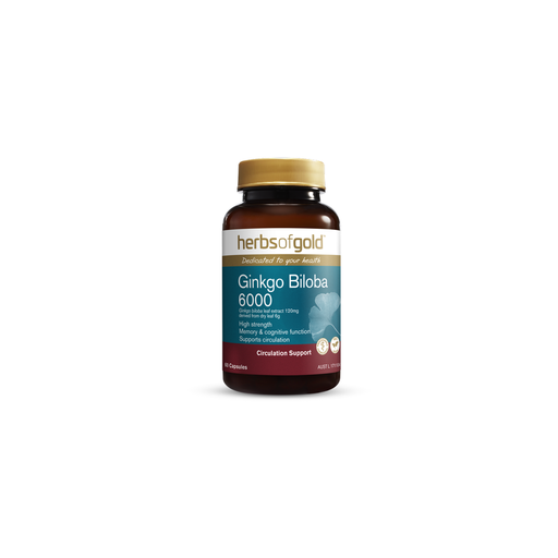 Herbs of Gold Ginkgo Biloba 6000