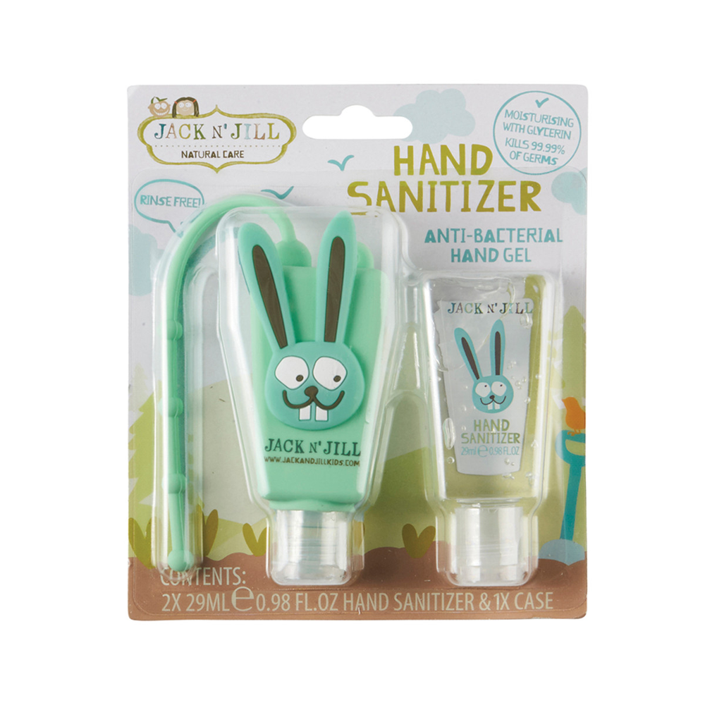 Jack n' Jill Hand Sanitizer Gel Bunny (29mL) 2 pack