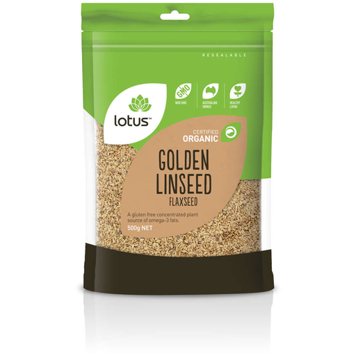 [25097474] Lotus Foods Linseed Golden Organic