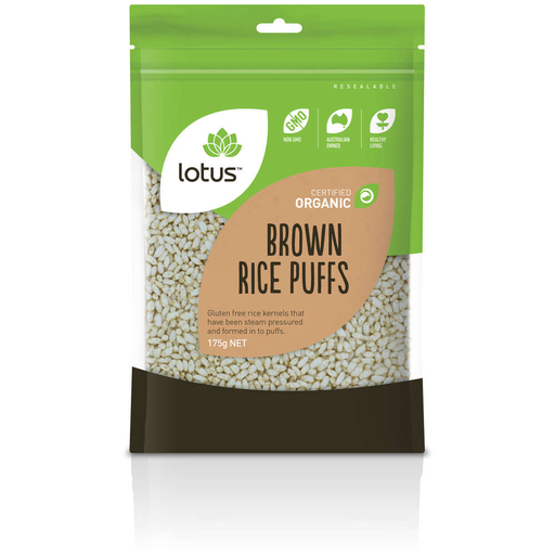 [25098280] Lotus Foods Rice Puffs Brown Organic